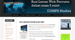 Desktop Screenshot of laman-web-percuma.com