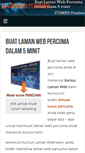 Mobile Screenshot of laman-web-percuma.com