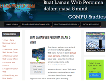 Tablet Screenshot of laman-web-percuma.com